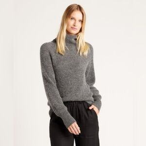 Quince Women's Baby Alpaca Turtleneck Sweater